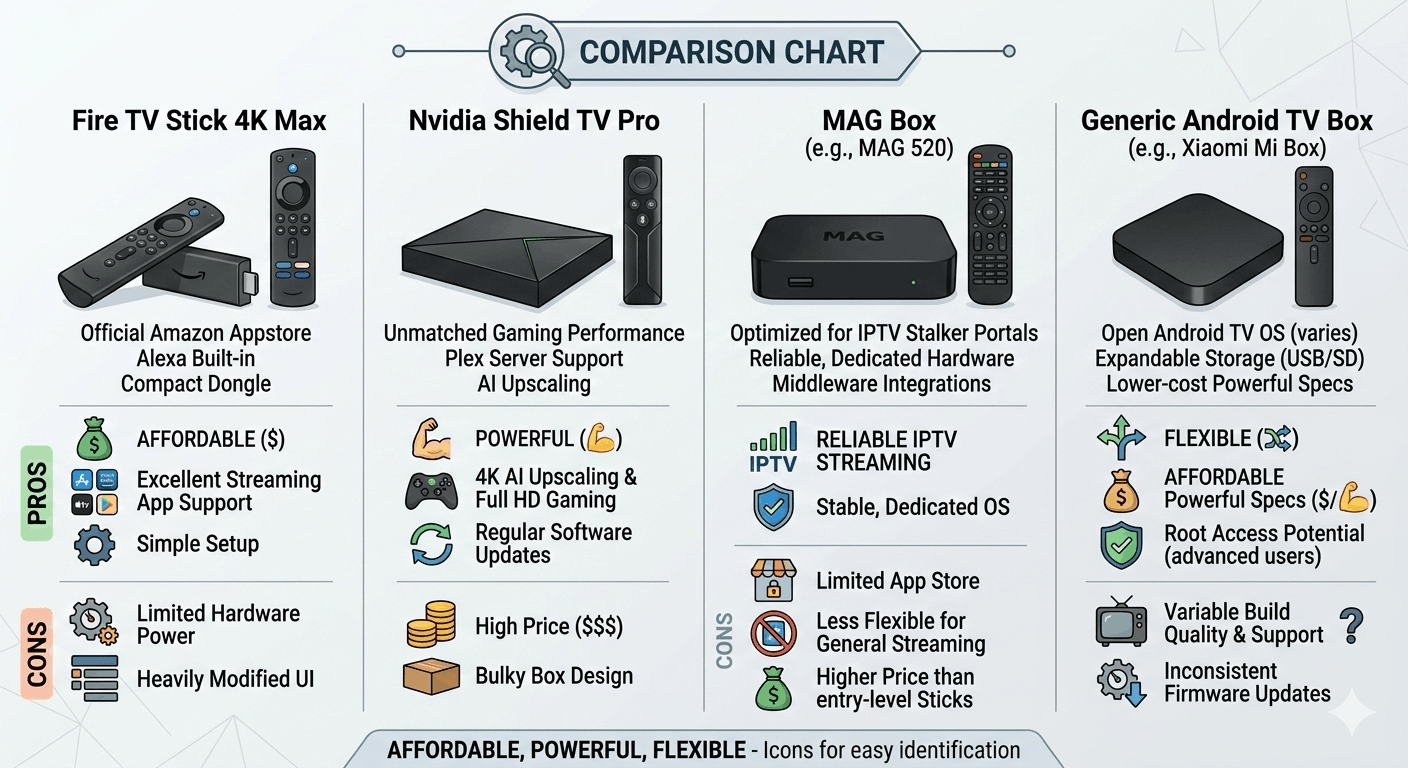 firestick vs other iptv devices comparison