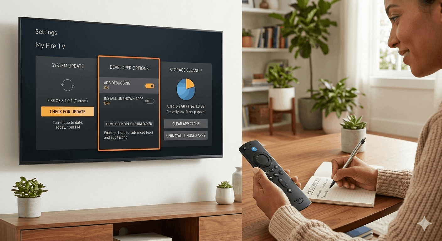 pre install device and account prep for firestick
