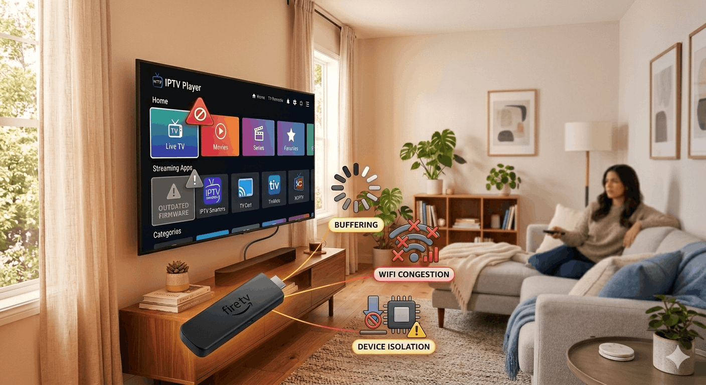 why firestick needs a guided iptv setup